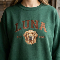 PetStitch - Personalized Embroidered Sweatshirt